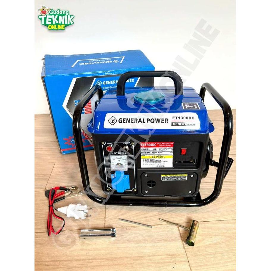 LEONAB Genset 650Watt GENERAL ET1300DC 2TAK / Genset Listrik 650 Watt Power Generator Gasoline Gense