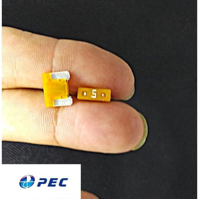 Fuse micro original PEC Japan Sekring Low Profile Mini Micro 10pcs