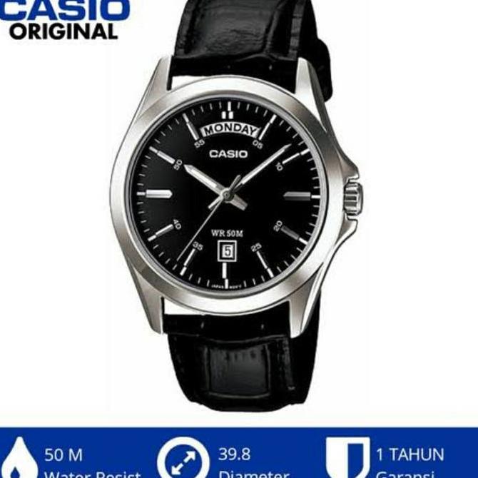 New Casio Pria MTP1370L / MTP-1370L Original & Bergaransi