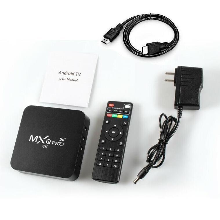 BIG PROMO (Dalam Stok, Dikirim Dari Jakarta) Android TV BOX MXQ-Pro 5G 4K Smart TV Box 1+8G Media Pl
