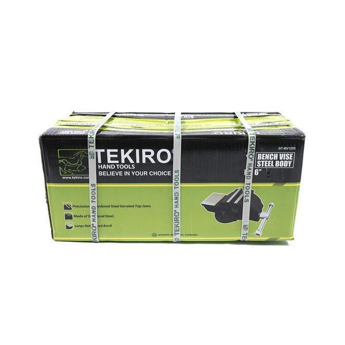 ZORRA8 Bench Vise 6" Inch TEKIRO GT-BV1253 Catok Ragum Tanggem Bais Paron