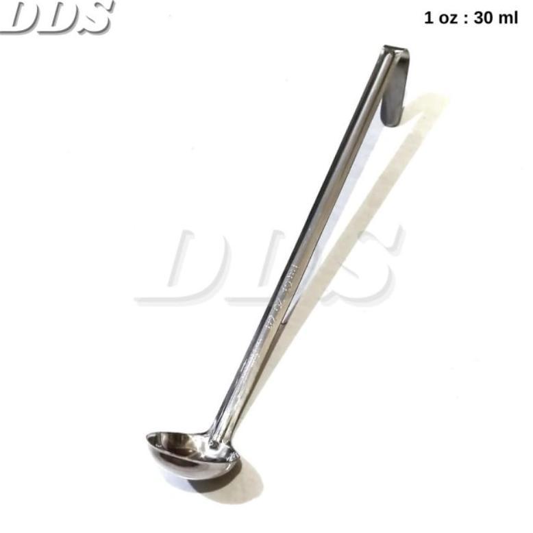 Irus Soup Ladle Centong Gula Cair Sirup Kuah Baso Stainless 30 cc