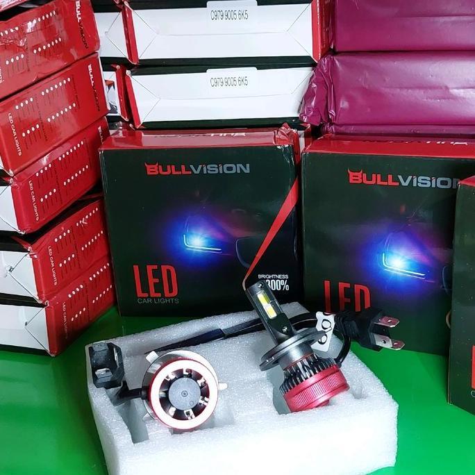 Lampu Depan Mobil F5 Led H4 H7 H11 BullVision headlight
