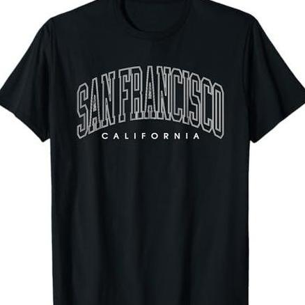 New BAJU SAN FRANCISCO AMERIKA SERIKAT    - BAJU OLEH OLEH SAN FRANCISCO AMERIKA SERIKAT - KAOS SAN 