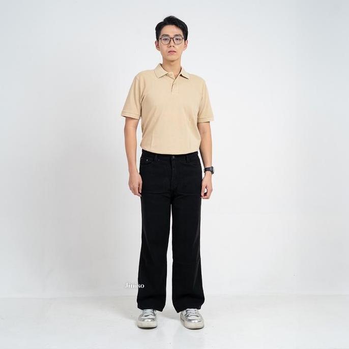 STYLE FASHION 12.12 sale.. JINISO Loose Denim Jeans Pria 816 STYLE FASHION