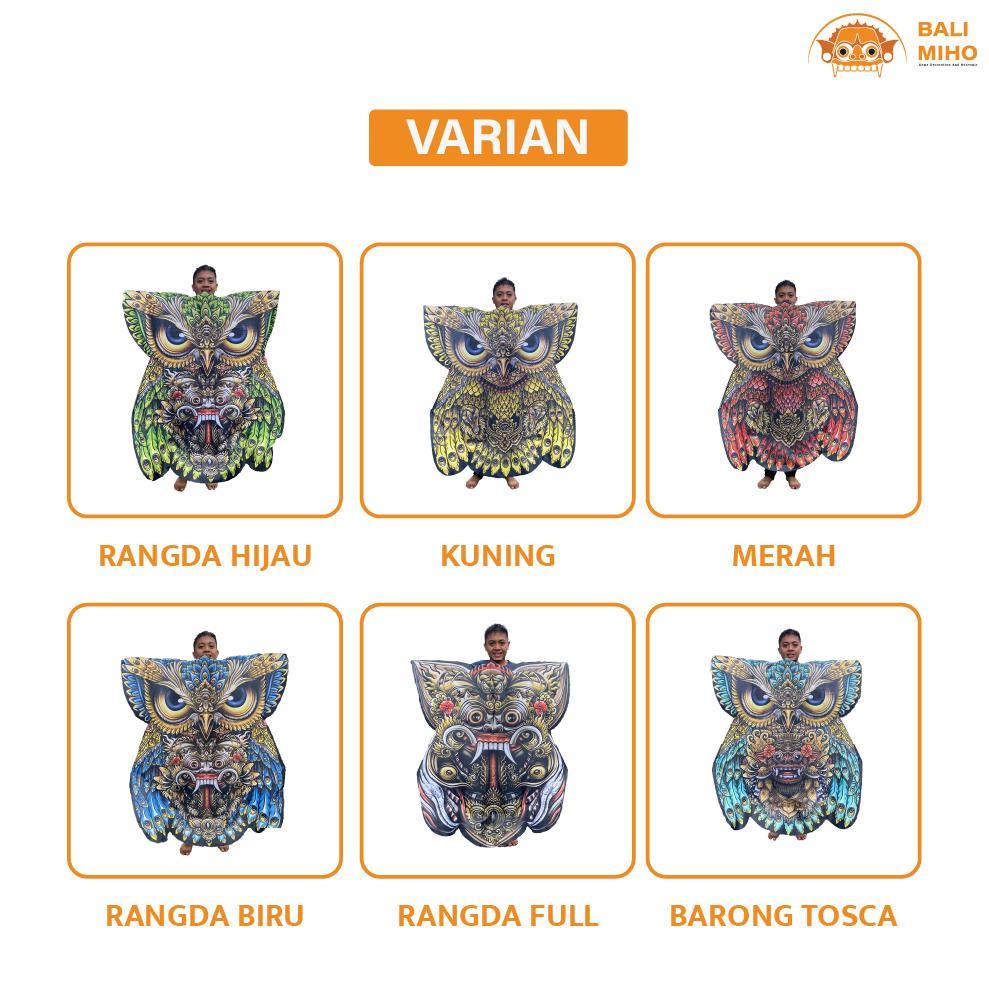 KALYRASUPPLY LAYANGAN  CELEPUK PRINT JUMBO - LAYANGAN CELEPUK 1,4 METER - LAYANGAN BURUNG HANTU - LA