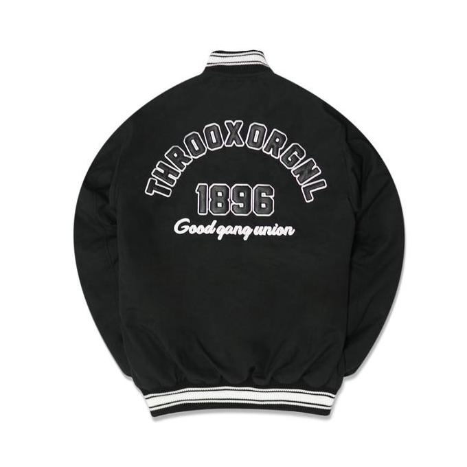 Throox Bomber Jacket || Lanzini Black Jaket Parasut