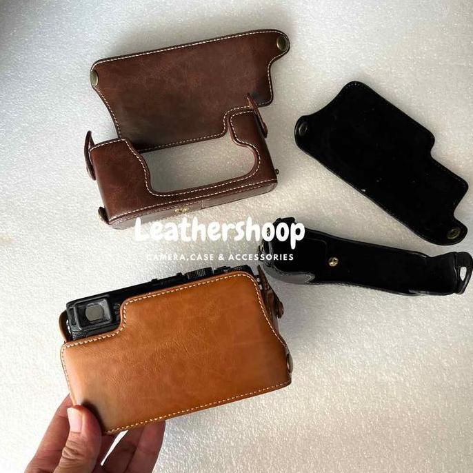 Pahseller_ - Halfcase Leather Fujifilm Xe1 Xe2 Xe2S Body Cover
