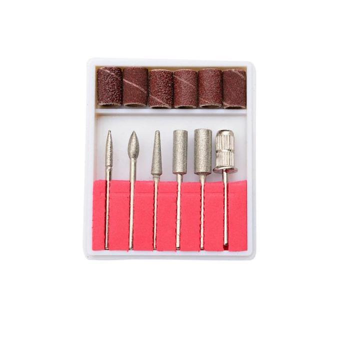 AHROKA EELIC MBS-01 Mata bor asah batu ukir mini sparepart mesin gerinda mini 1 set