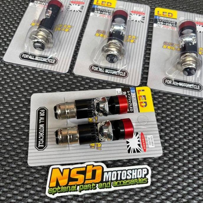 Xifa_nurabdilah - Lampu H6 Laser Biled Super Terang Lampu H6 Motor Universal Super Terang Cahaya Fla