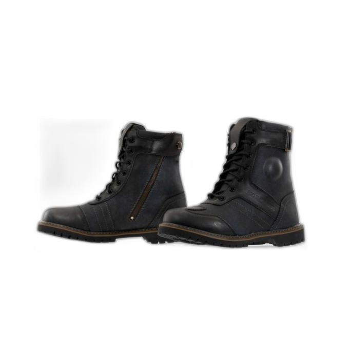 Sepatu Touring Komine SB-90 Black Shoes