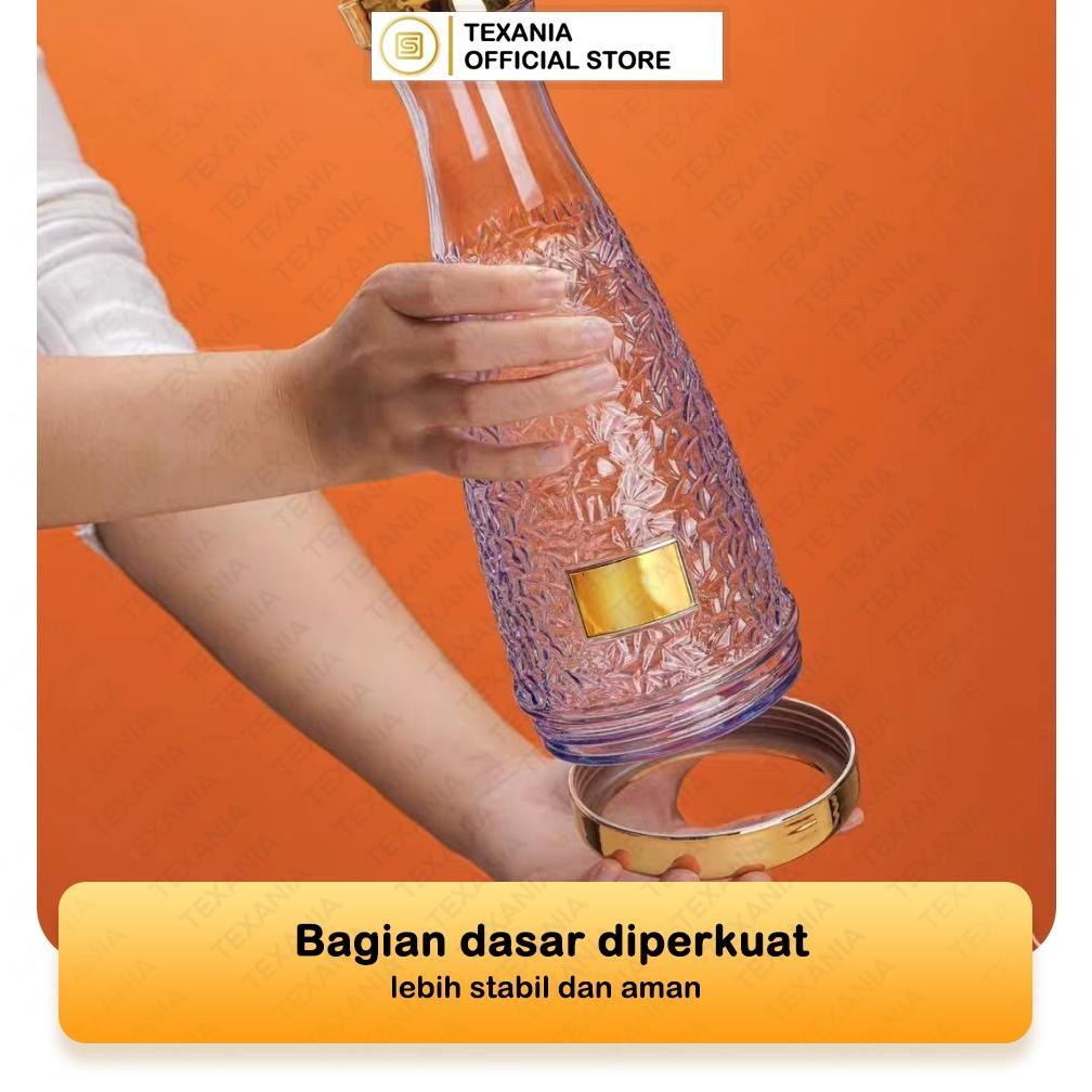 Diskon Ramadan Lebaran [Free Box Eksklusif] Texania Hampers Lebaran Set Teko Gelas Kaca Premium Eleg