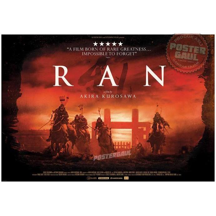 Poster XJumbo REPRODUKSI POSTER FILM : AKIRA KUROSAWA'S RAN #XJFJP351