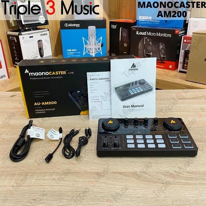 barkisanshop - maono am200 monocaster soundcard streaming podcast