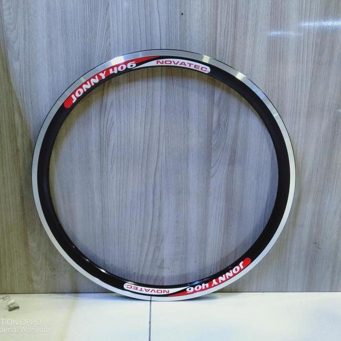 Promo Rims /Velg Novatec Jonny 406 UK 20 inch Hole 24 Harga 1 Pcs Diskon