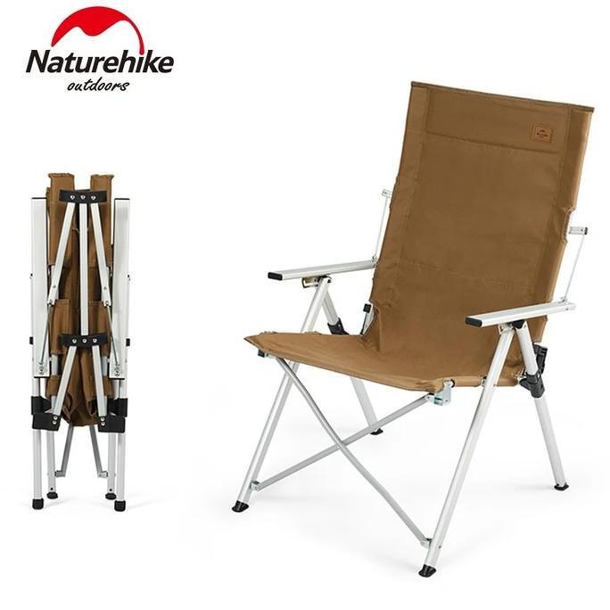 Kursi Lipat Naturehike CNH22JU059 Kursi Camping Portable Chair Kursi Mancing Lipat Santai Outdoor Hi