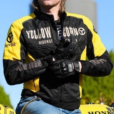 Jaket Motor - SJ 4105 Yellow Corn