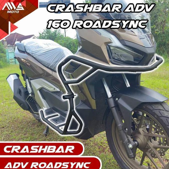 Crashbar Adv ADV 160 Roadsync Tulbular Rodsync Full Body Depan