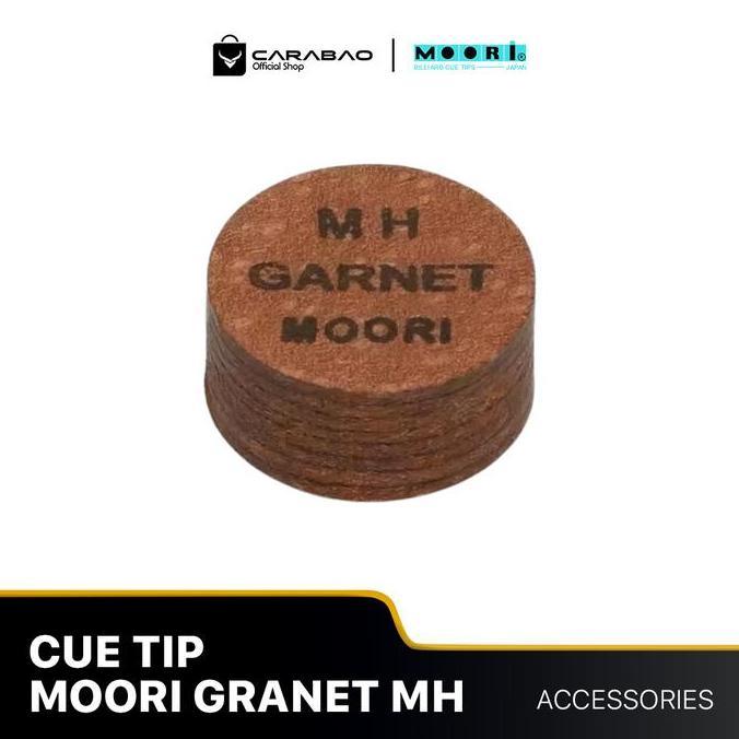 Moori Cue Tip Garnet (MH) - Cue Tip Billiard