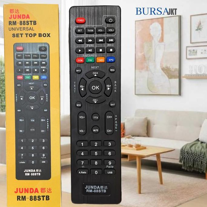 FEWRITZ REMOTE STB UNIVERSAL JUNDA RM 88TB ( MATRIX TANAKA XTREAMER) PROTOK