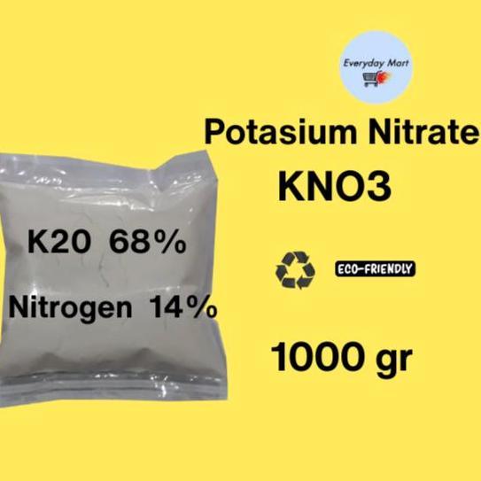 Warungkiwil22 - Potassium Nitrate / Pupuk Kalium Nitrat / KNO3 Putih 1 kg / ZAK (25KG)