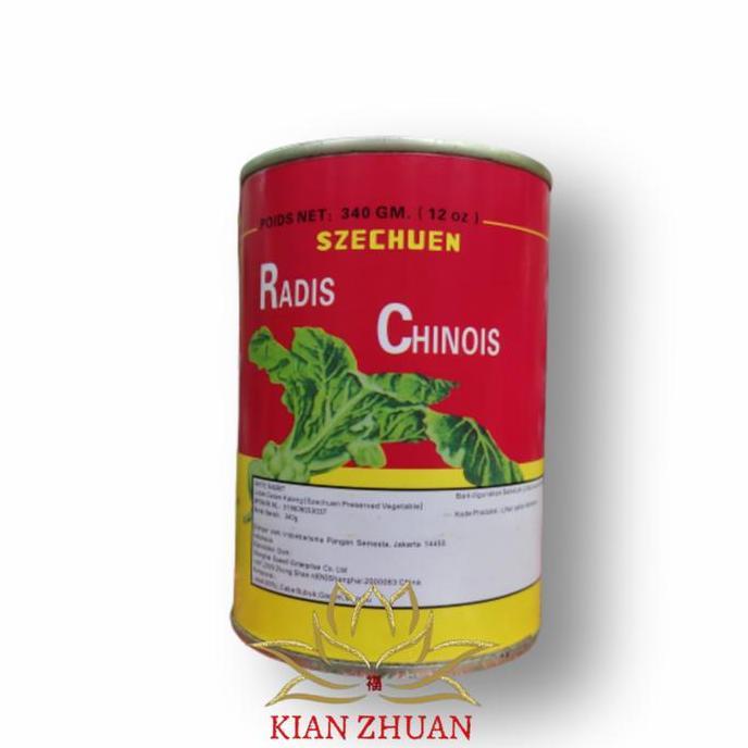 Szechuan Preserved Vegetable / Lobak Dalam Kaleng