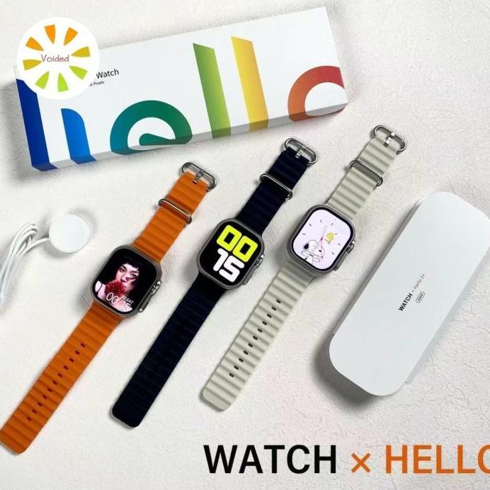 Jam Tangan Pintar Smart Watch New Hello Watch 3 Plus Gen 2
