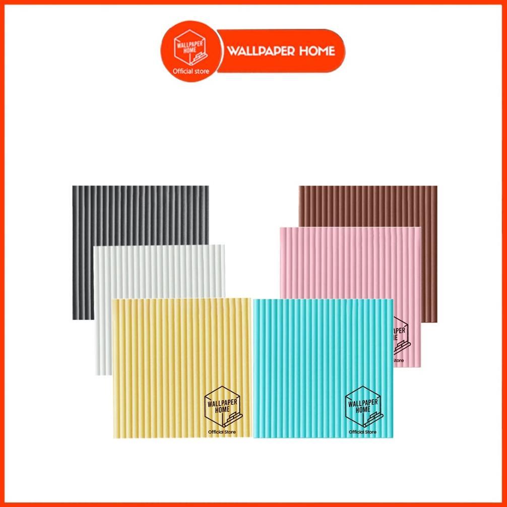 Recommended Wallpaper Home Offcial Store - Wallpaper Sticker Dinding Foam Motif 3D Dekorasi Kamar / 