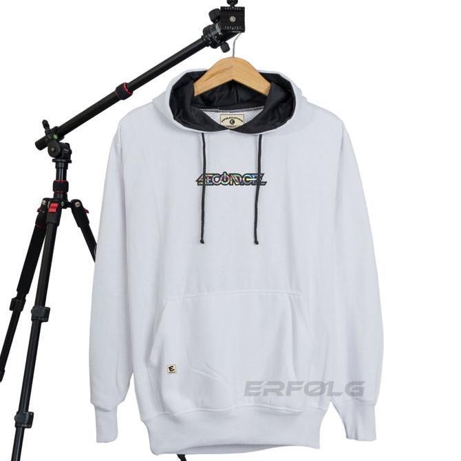 Erfolg Clothing Hoodie Jumper Pullover Distro Original Basic Screen Printing Motif Foil Hologram Uni