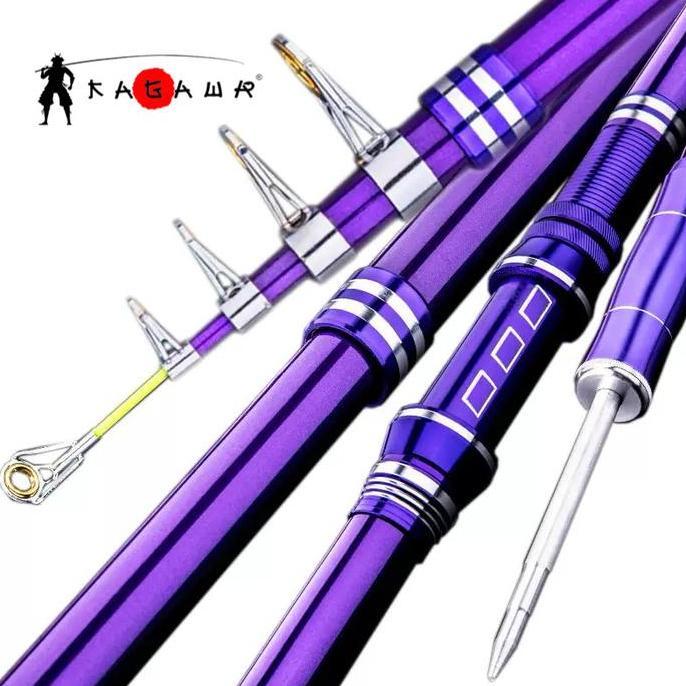 Joran Antena Joran Laut Telescopic Carbon 300 Carbon Action Hard