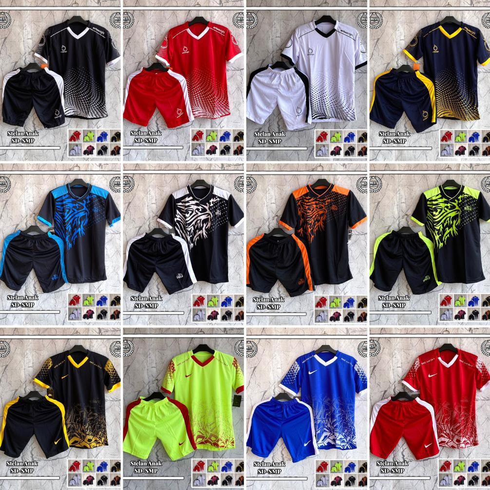 VELZASHOP JERSEY BOLA ANAK ANAK UMUR 5-15 TAHUN BAJU FUTSAL ANAK SD/SMP - (JA01) SALE
