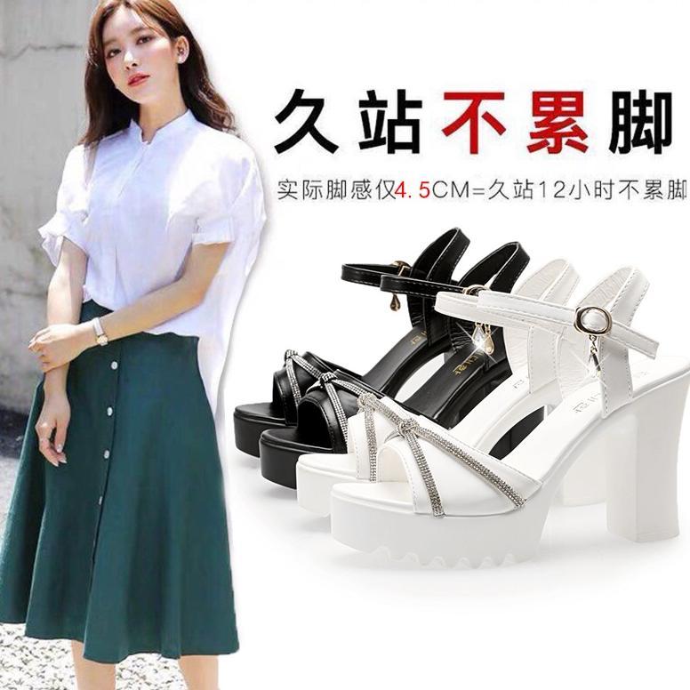 Promo Baru Free Box Aid 0165 Sandal Heel Wanita Fashion Sepatu Hak Tinggi Wanita Terkiniian & Cantik
