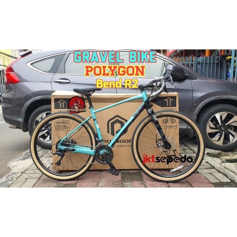 Sepeda Gravel Bike Polygon Bend R2 Alloy Frame Ready stock