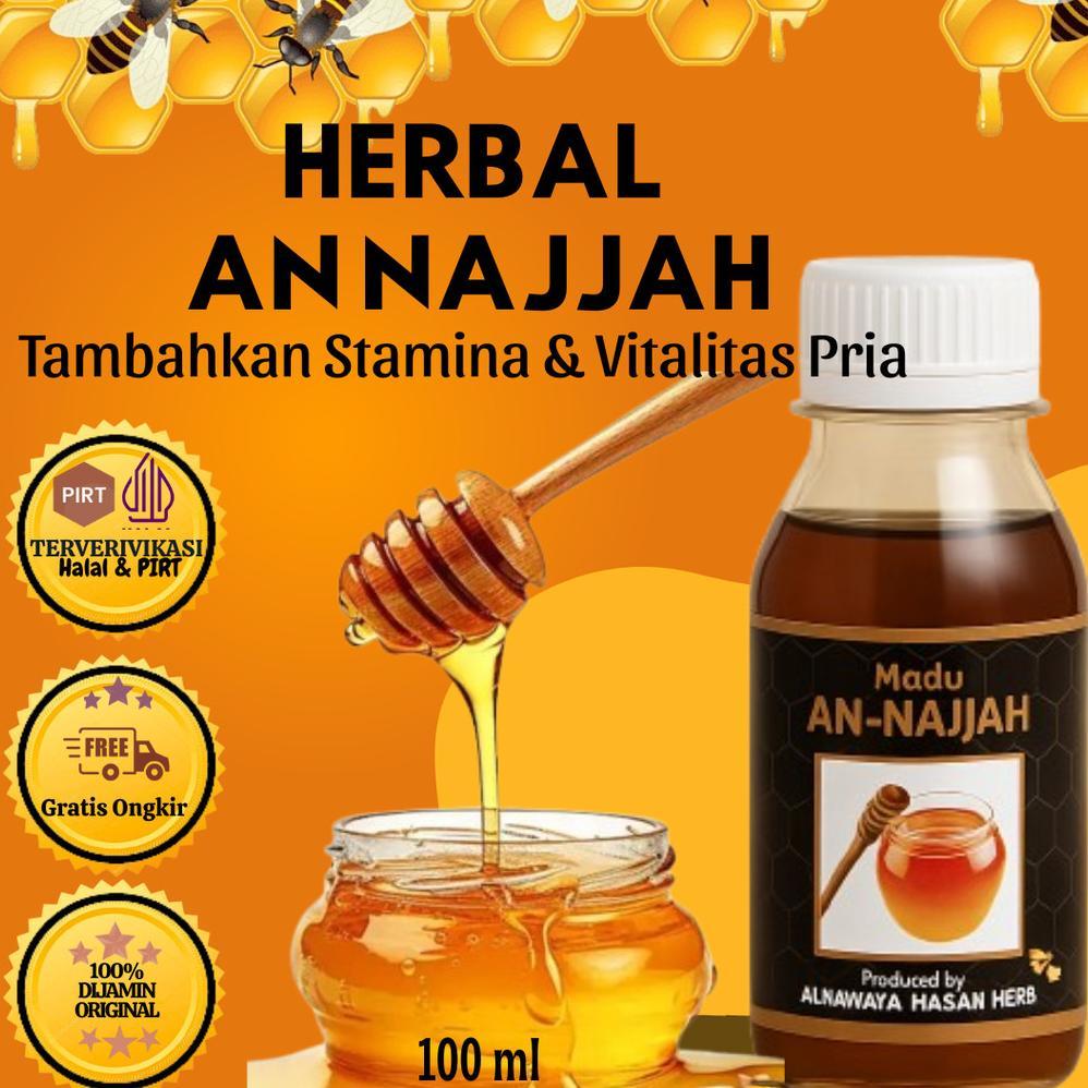 (Terbaru) Madu An Najjah Madu Herbal Pria Dewasa Tambah Stamina Tenaga Pria Dan Vitalitas Alami (Ter