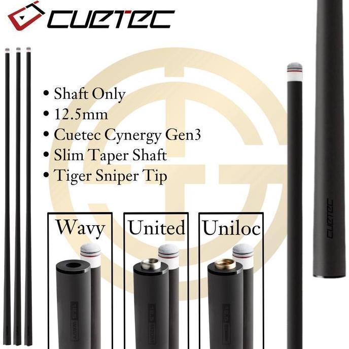 Cuetec Carbon Shaft 12.5mm (Shaft Only)