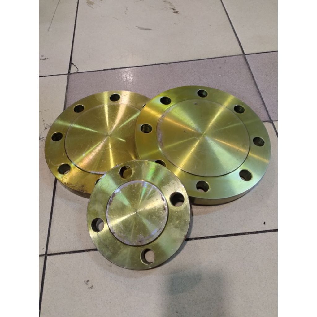 flange buta - blind flange 10k size 8 inch besi