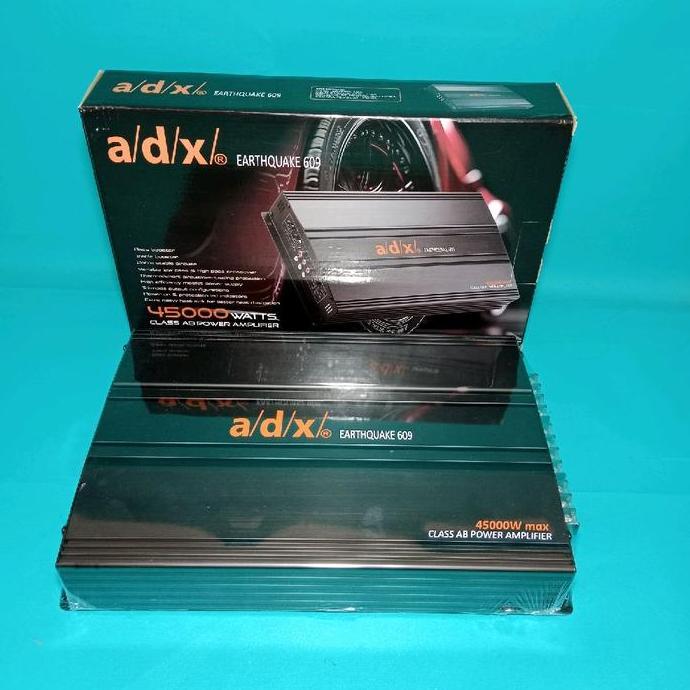 Power ADX Earthaquake 609 4Channel 45000Watt Clas AB Audio Mobil