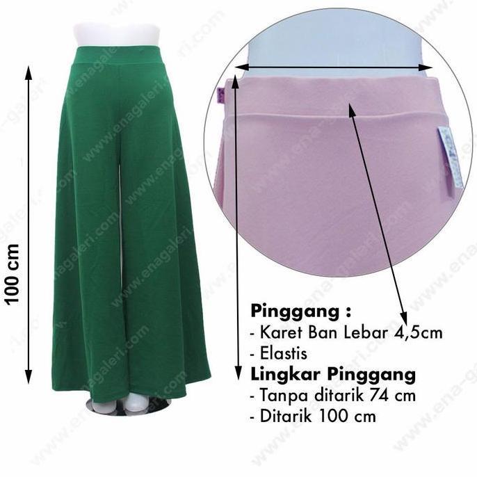 CELANA KULOT WAFEL WARNA HITAM UMBRELA BAHAN WAFEL PREMIUM KULOT KERJA KULOT KANTOR KULOT PREMIUM IM