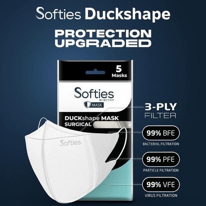 Masker Softies Duckshape Mask Surgical
