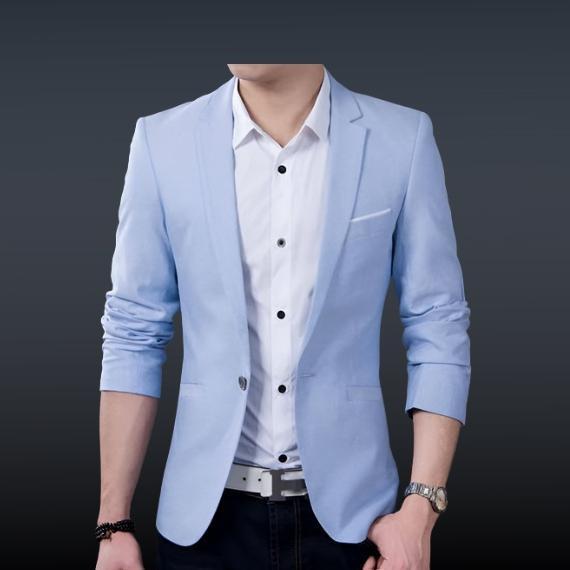 Best Seller Setelan Jas Celana Biru Muda Formal / Jas Formal Pria / Jas Kantor / Jas Nikah Terbaru
