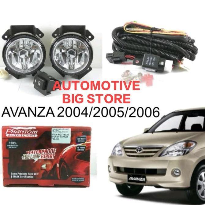 Foglamp Fog Lamp Avanza Xenia Lama 2003 2004 2005 2006 Kaca Komplit