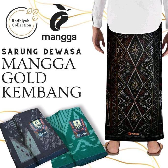 Vanessa.Ecer - Sarung Mangga Gold Kembang Muslim - Rc