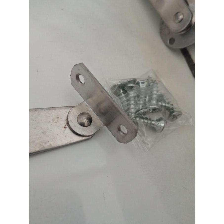 Ready Hak Angin Lipat Engsel Cabinet Rak Dapur Penyangga Sanggahan Jendela