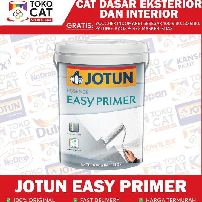 Cat Dasar Tembok Exterior & Interior JOTUN EASY PRIMER PUTIH 25 KG