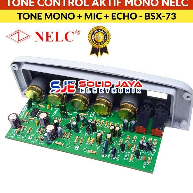 Tone Control Aktif Mono Plus Subwoofer Aktive Nelc Bsx73 Bsx-73 Bsx 73