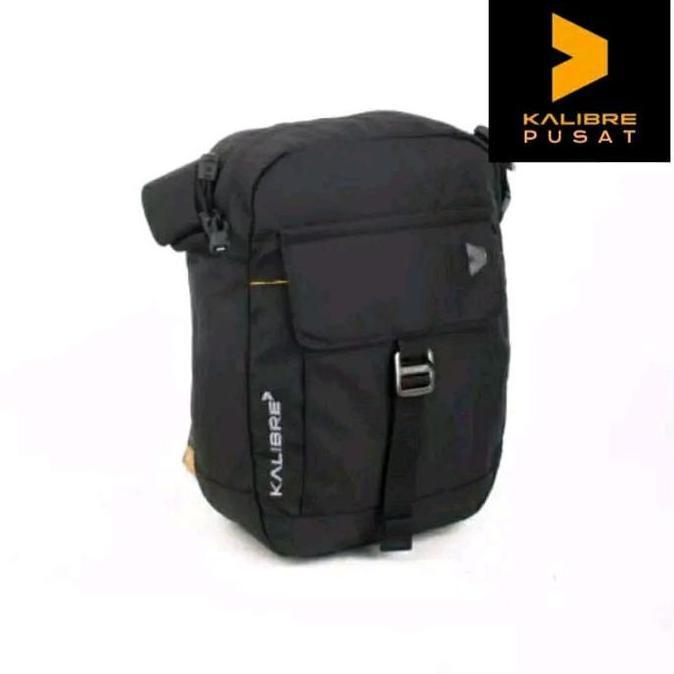 TAS SELEMPANG KALIBRE FARER 3L HITAM ORIGINAL KALIBRE TRAVEL POUCH FARER TAS PRIA WANITA