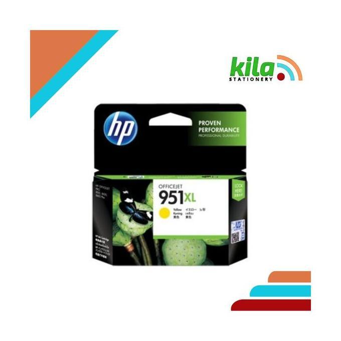 NEW Tinta HP 951 XL Yellow = HP Officejet Pro 8100, 8600 plus, 8600