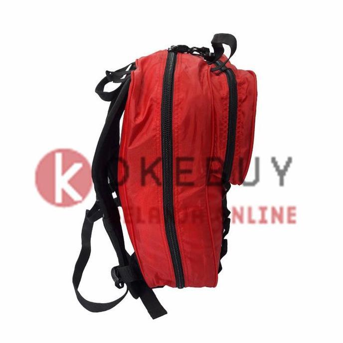Tas Ransel Eiger 6104 Red Backpack P3k Emergency Aid Sys