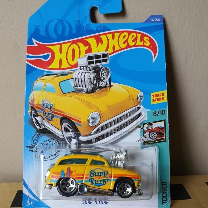 ORIGINAL HOTWHEELS SURF & TURF YELLOW