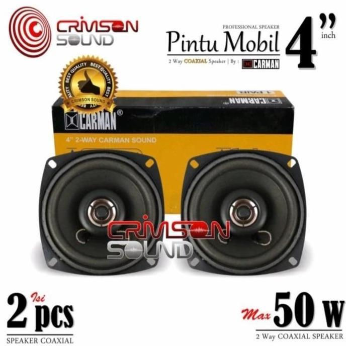 Speaker Pintu Mobil 4 Inch CARMAN